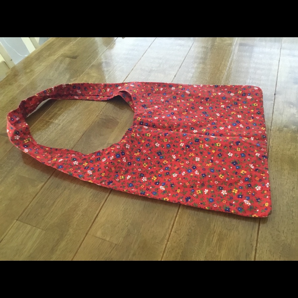 Handmade Floral Hobo Bag